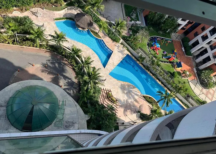 Lindo Flat Na Barra Da Tijuca Com Vista Para O Mar Rio de Janeiro